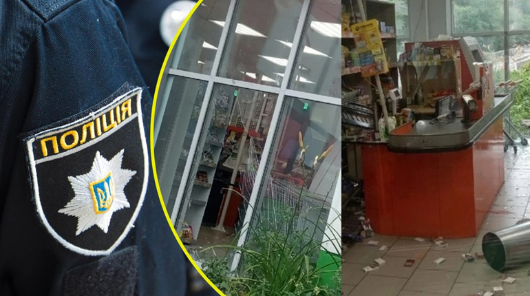 Невідомі розбили вікно та «обчистили» магазин у Переяславі: хроніка поліції