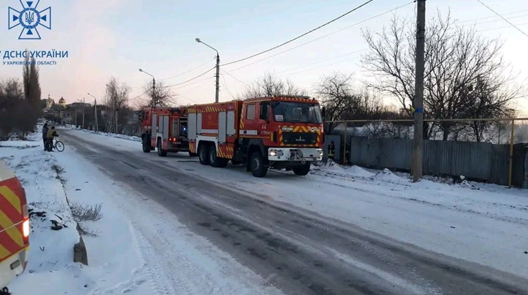 Зранку 13 лютого військові РФ обстріляли Купʼянськ: постраждалих не зафіксовано