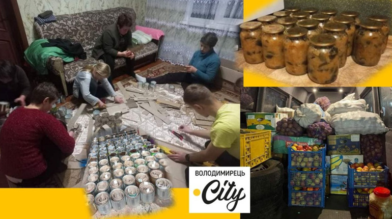 У Локницькій громаді з початку повномасштабного вторгнення росії волонтерить родина Харковців