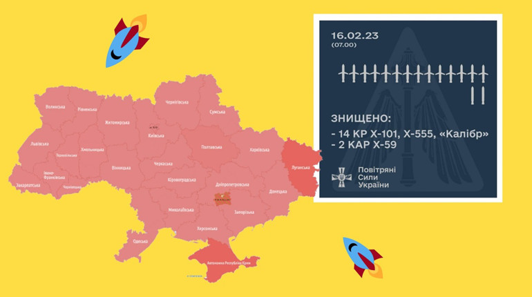 Уночі 16 лютого російська ракета влучила в об’єкт на Львівщині: наслідки масованої ракетної атаки