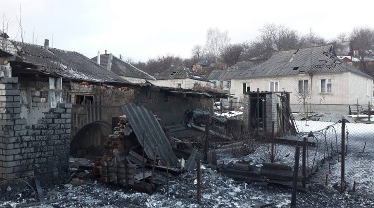 За добу на Купʼянщині горіли будинки та ангар, постраждалих немає