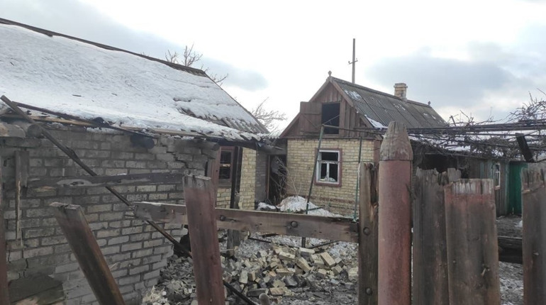 Курахівську громаду 19 лютого обстріляли 4 рази. Постраждали будинки та електромережі