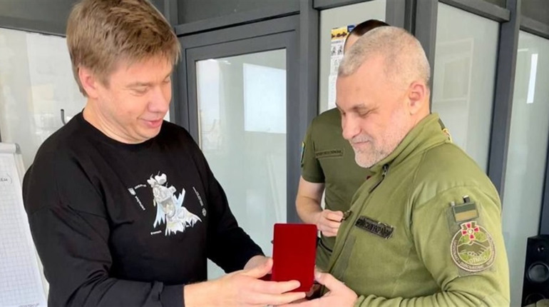 Гадячанин Валерій Нижник отримав почесну нагороду Полтавської обласної ради