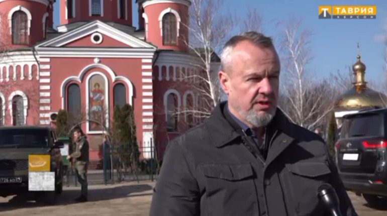 Гауляйтер Нової Каховки отримав орден від Путіна