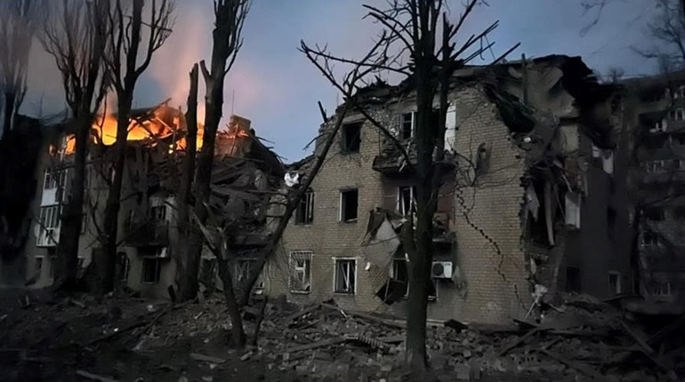 Мар'їнську громаду 6 березня обстріляв ворог: є пошкоджені будинки та поранені люди