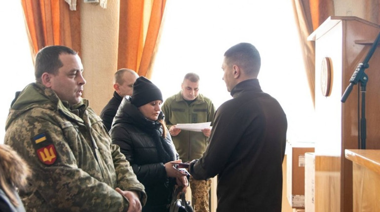 Троє військових з Дрогобицького району отримали посмертно ордени "За мужність" III ступеня