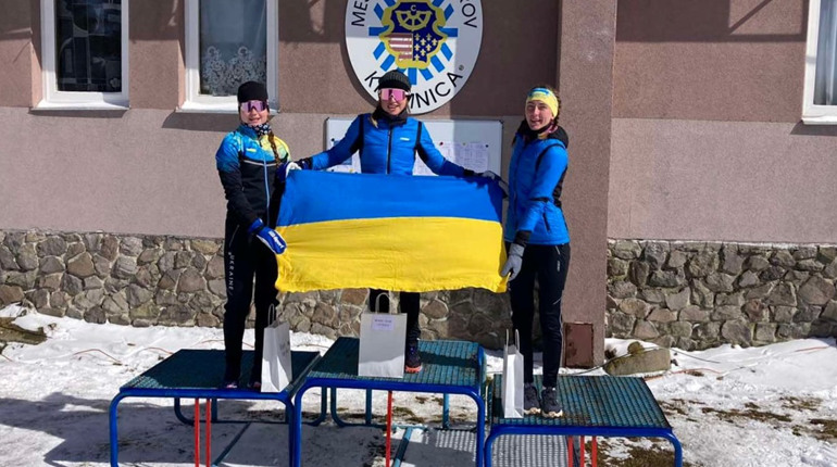 Конотопчанка Вікторія Олех звоювала “золото” на лижних гонках “Славік кап” у Словаччині