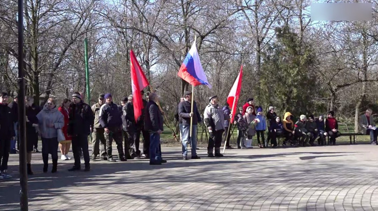 Колаборанти у Генічеську відмітили день визволення Херсону «розмовою про важливе» з агентом ФСБ