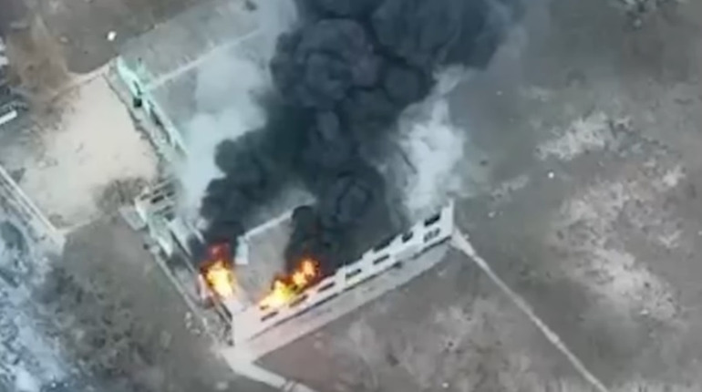 На Херсонщині розвідники знищили склад боєприпасів та спостережний пункт армії рф. ВІДЕО