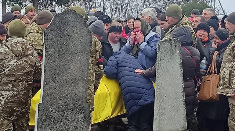На Балтщині простилися із полеглим захисником України Вадимом Зайцем