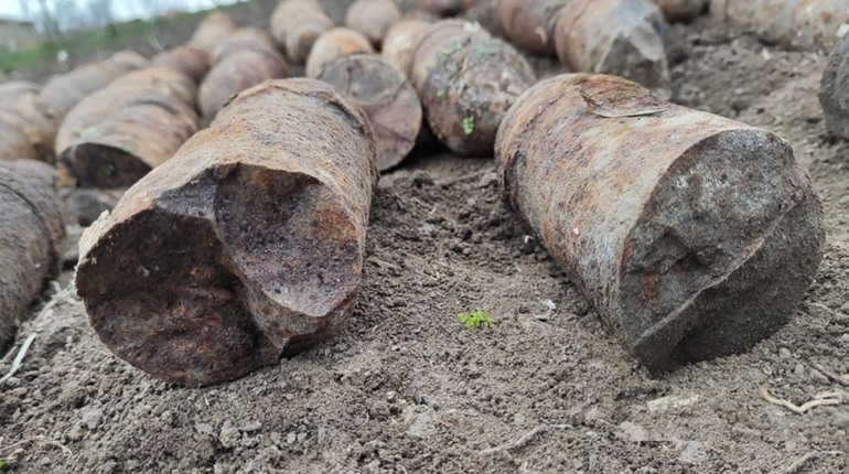 У Нижніх Торгаях 57 снарядів часів Другої світової війни окупаційна поліція передала військовим