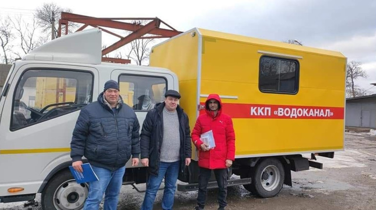 Перший за 50 років: для автопарку "Водоканалу" купили нову автівку