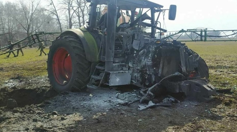 На Конотопщині тракторист підірвався на мінному полі