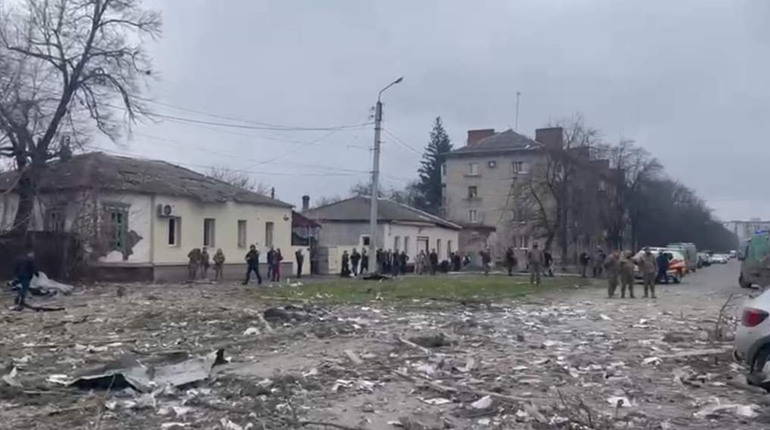 Доба в Курахівській громаді минула гучно. Через російські обстріли пошкоджено держпідприємство