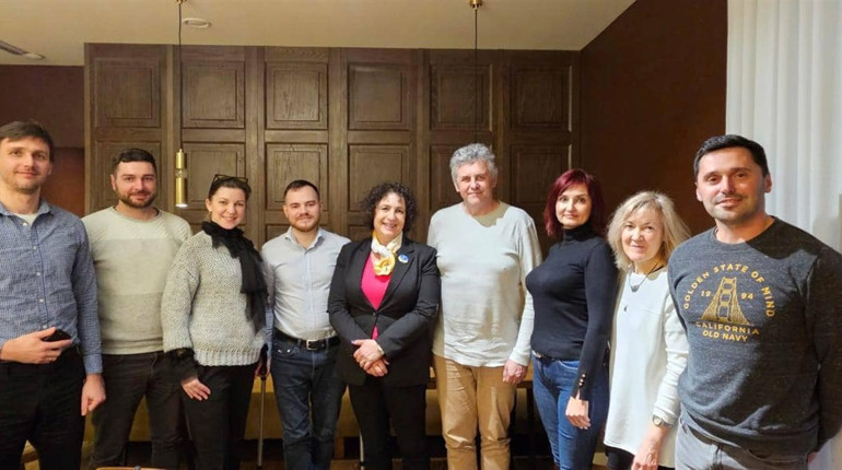 Мер Скадовська Олександр Яковлєв зустрівся з послом Великої Британії Меліндою Сіммонс