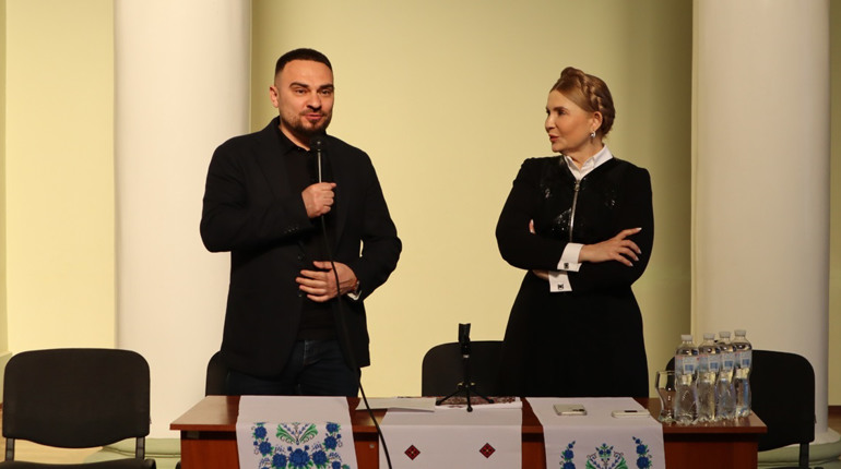 Юлія Тимошенко представила в.о.голови обласного осередку «Батьківщини» — ним став Тимур Глушко
