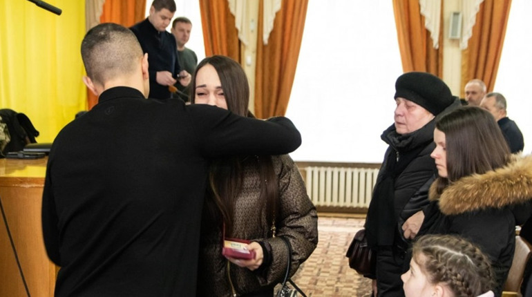 Військових з Дрогобиччини посмертно нагородили орденами "За мужність" та знаком "Сталевий Хрест"