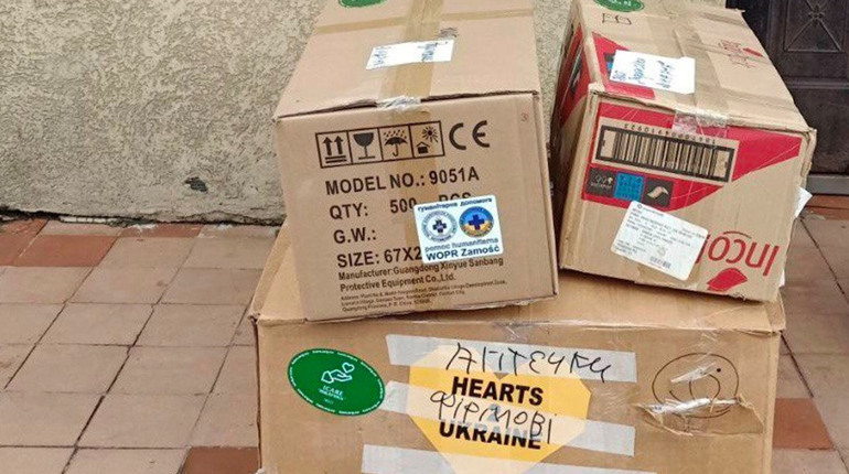 До медичних закладів Покровська надійшла гуманітарна допомога
