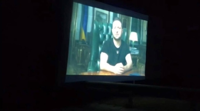 На території Житомирської області на кордоні з Білоруссю величезний проектор: деталі