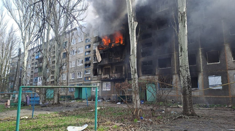 Росіяни знову атакували населені пункти Покровського району