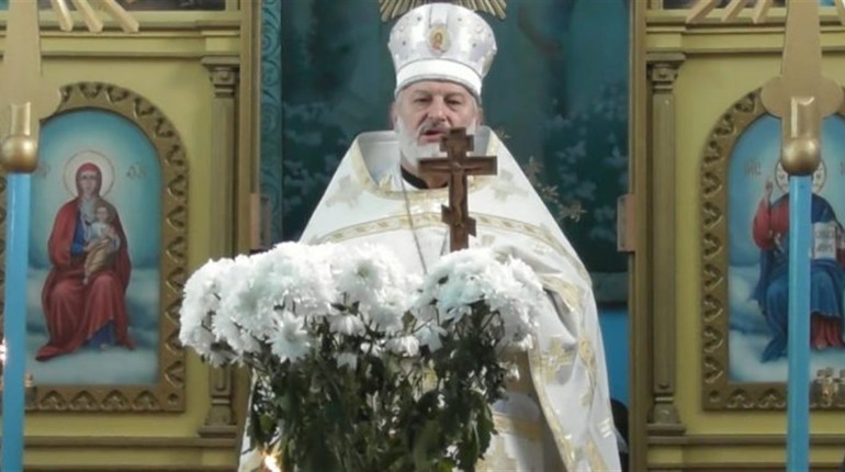 У Скадовську з нагоди Великодня службу правив священник-колаборант з Берислава