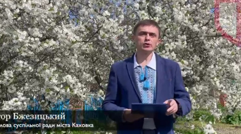 Колаборант з Каховки виголосив "маніфест" проти України