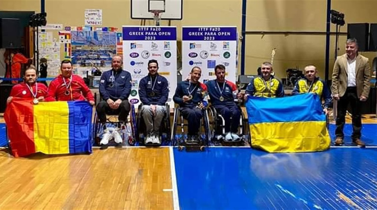 Покровський паратенісіст зайняв призове місце на турнірі в Греції. Яку медаль здобув