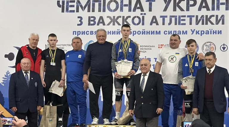Калуський спортсмен вдруге став чемпіоном України з важкої атлетики