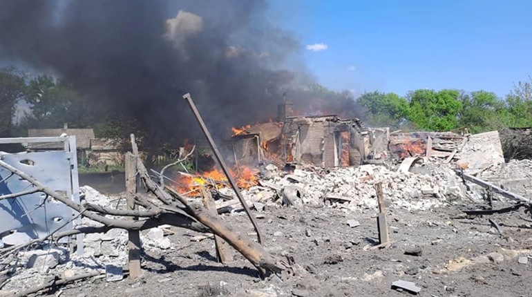 Торецьк знову опинилився під ворожими обстрілами: одна людина поранена