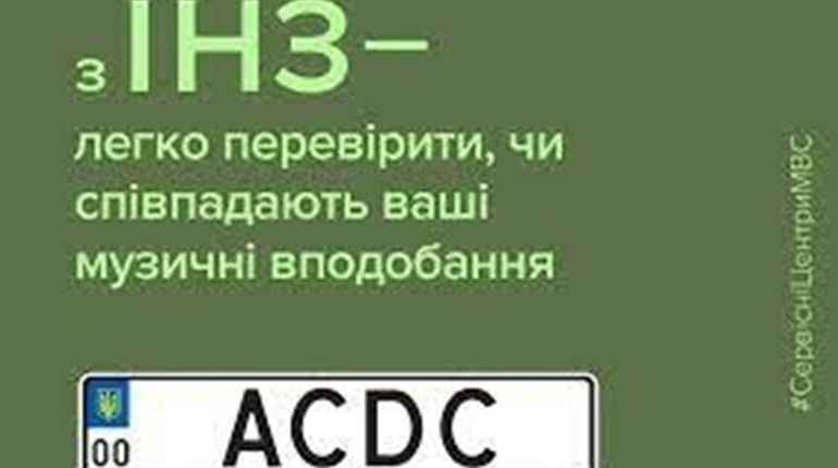 Індивідуальні номерні знаки: чи багато водіїв отримали їх на свої транспортні засоби?