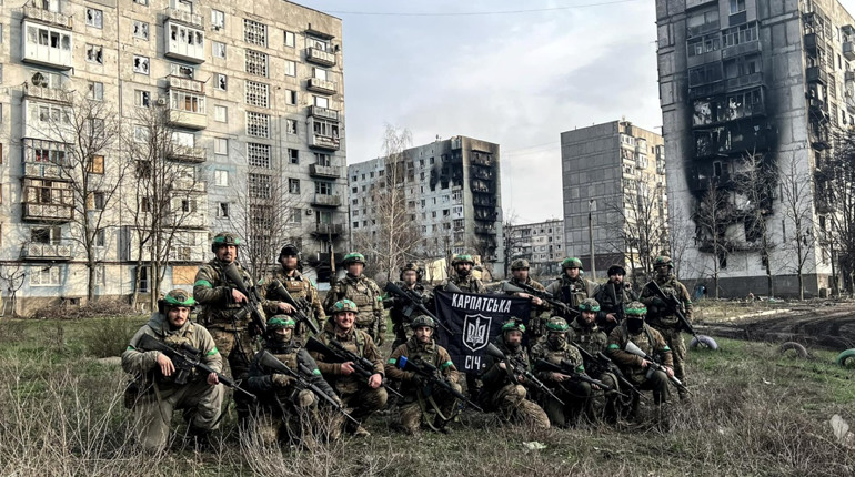 Батальйон «Карпатська Січ» їде на ротацію з-під Бахмуту