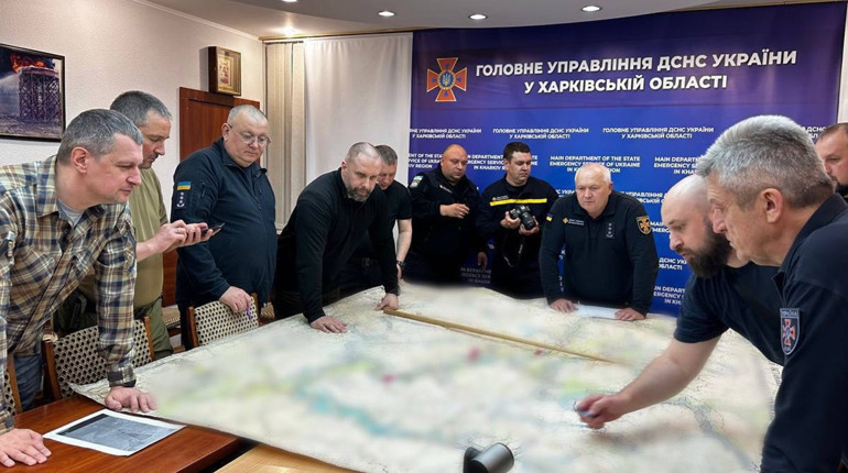Ситуація по Купʼянському району станом на ранок 6 червня: у повітрі аміаку не зафіксовано