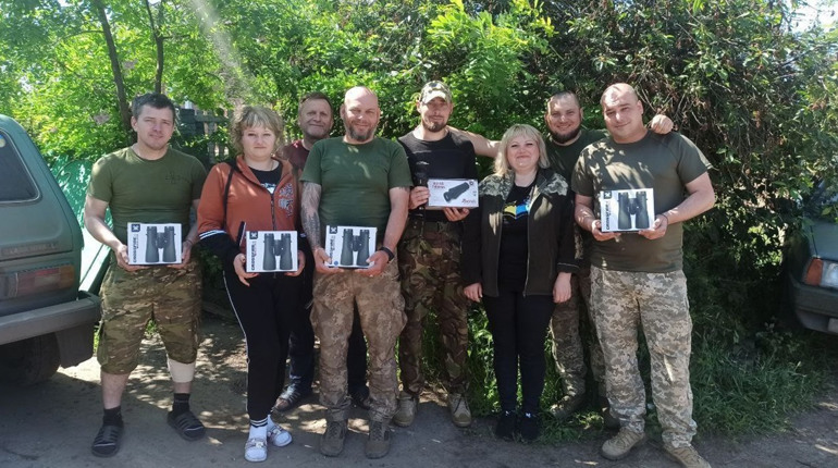 Тепловізор, біноклі, павербанки: «холодноярівці» отримали нову партію допомоги від тростянчан