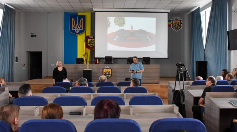 У Ніжині презентували проект майбутнього меморіалу ніжинцям, загиблим у російсько-українській війні