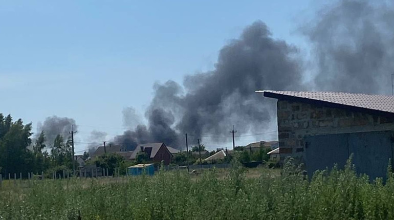 ЗСУ уразили базу окупантів у Скадовську. Відео