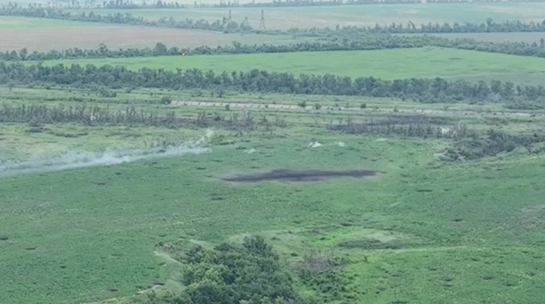 ЗСУ захопили Курдюмівську дамбу та встановили там прапор