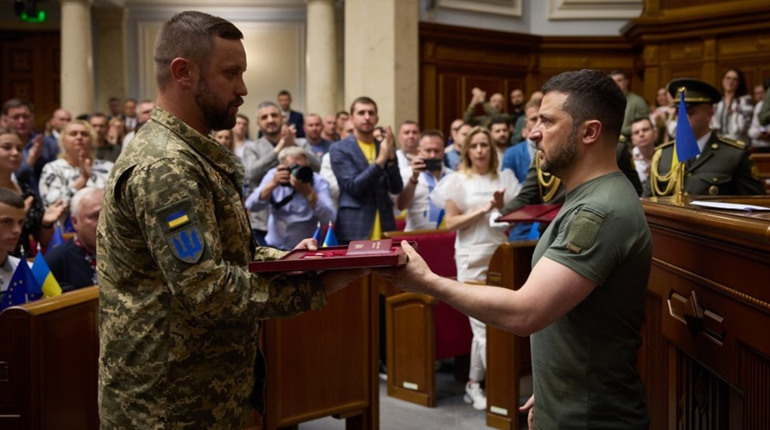 Герой України. Військовослужбовець із Сєвєродонецька отримав звання Героя і орден "Золота Зірка"
