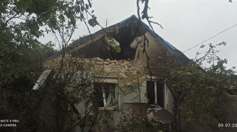 Росіяни 9 липня завдали авіаудару біля Красногорівки. Обстріляно 15 населених пунктів
