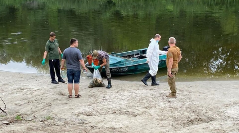 У річці Псел окрім аміаку у пробах води виявили марганець