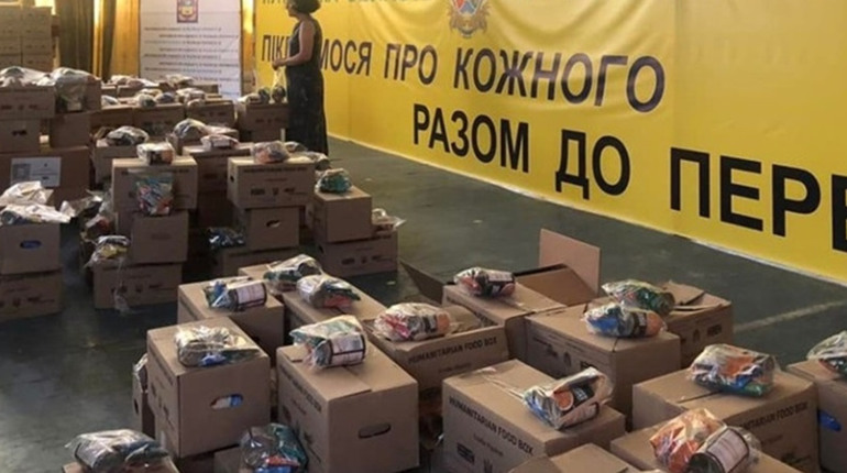 На Кіровоградщині за тиждень переселенцям з Луганщини видали 370 продуктових наборів. Що надали ще