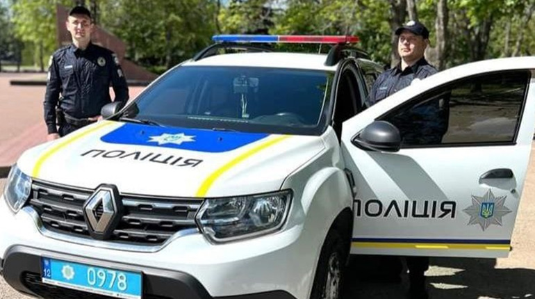 У Долинській поліцейські охорони попередили пожежу