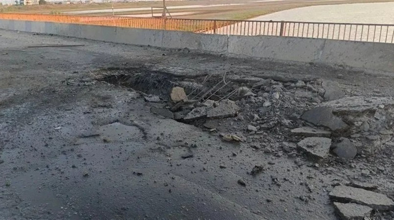 ЗСУ уразили Чонгарський залізничний міст