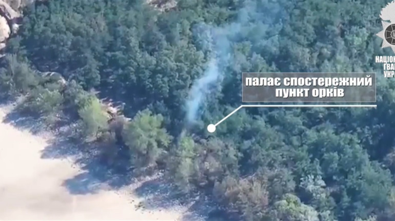 На Запорізькому напрямку ЗСУ знищили ворожий спостережний пункт