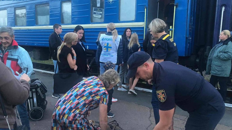 Тільки 10 мешканців Донеччини евакуювалися 10 серпня потягом з Покровська до Житомирської області
