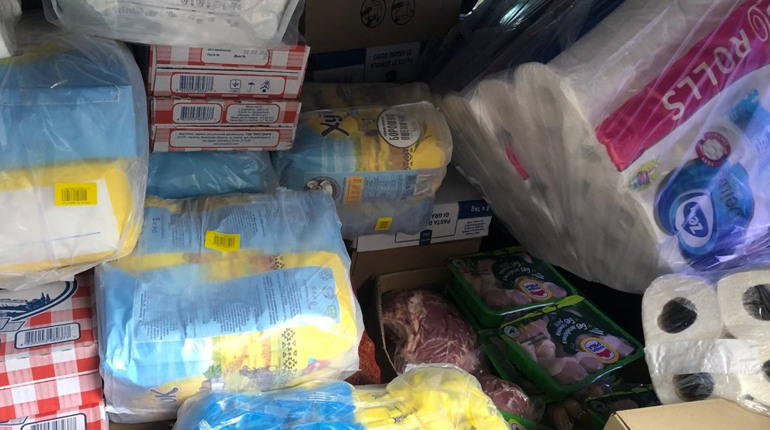 Сьогодні у Торецьку видають гуманітарну допомогу. Є обмеження на коло осіб, що можуть отримати