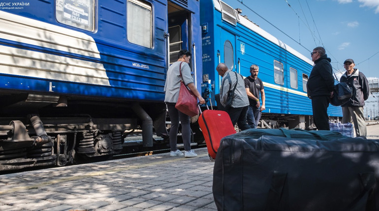20 вересня є можливість виїхати безплатно з Торецька до Дніпра або Хмельницької області