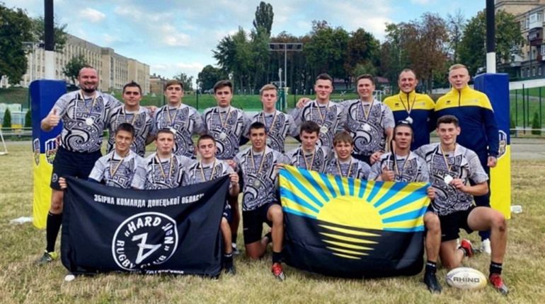 Покровські спортсмени у складі збірної області здобули «срібло» чемпіонату України з регбі-7