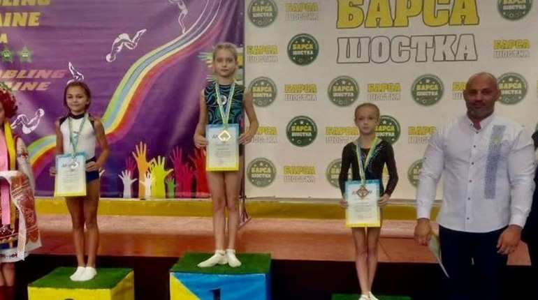 Юна мелітопольчанка виборола перше місце у Чемпіонаті України з акробатики