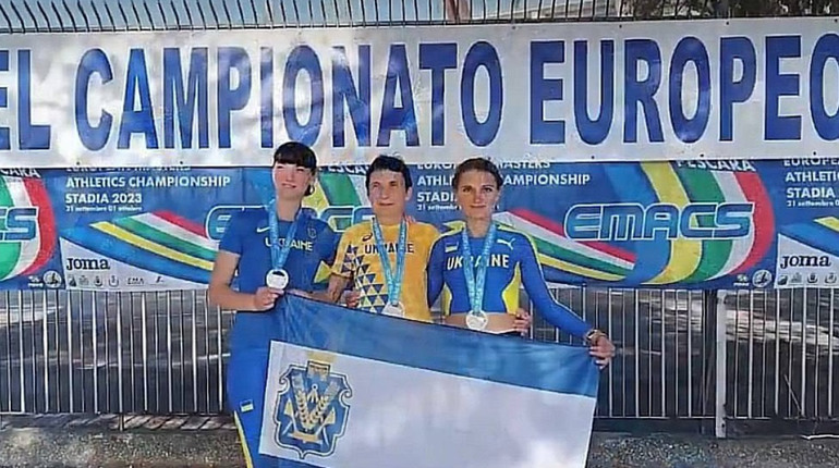 Тренерка з Херсона та її учні здобули срібло на чемпіонаті Європи з легкої атлетики