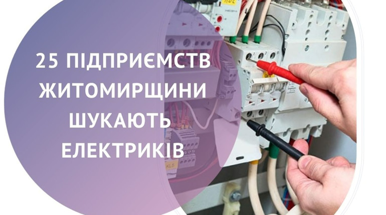 Підприємства Житомирщини шукають фахівців у галузі електрики і електротехніки